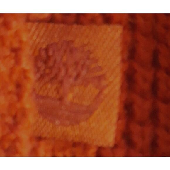 Timberland Sweater Women Medium Wine Red Pullover Long Sleeve Logo - Picture 11 of 11